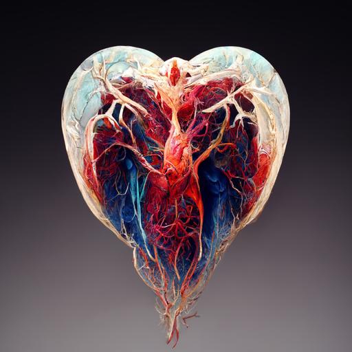 cardiovascular system, heart, medical imaging, detailed, organ, anatomy