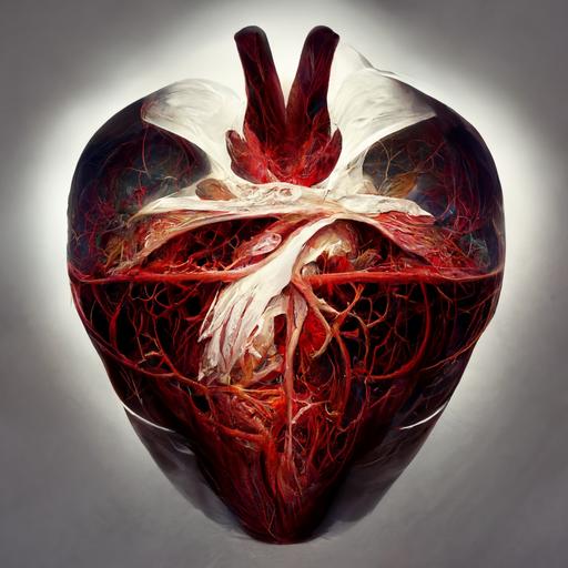 cardiovascular system, heart, medical imaging, detailed, organ, anatomy