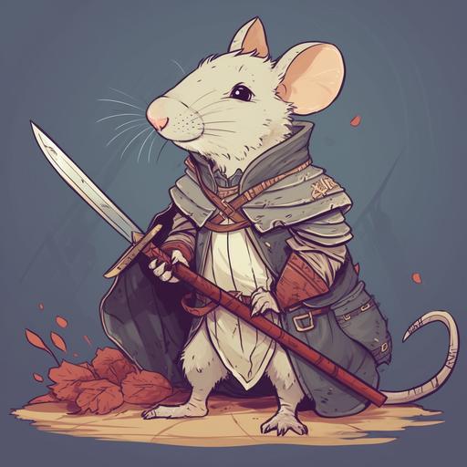 casual Cute rat knight aesthetic games --v 5