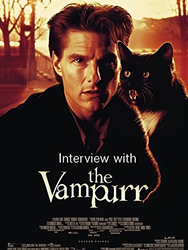 cat vampire movie poster --no text --s 0 --v 6.0 --style raw --ar 3:4