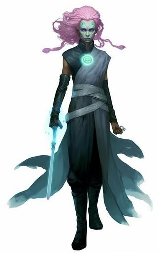 character concept-art, full-body, space opera setting, youngling, minor, young woman, girl, teenager, upright posture, , Star Wars character art, original character art, Jedi young adept, Teenage buddhist like character, alien teenager, Skinny girl with smooth firm blue skin, large blue sad eyes, wavy tendrils like ribbons instead of hair, humanlike alien,, very young, full - body image, science fiction, flat colors, no shade, water paints, water colors, aquarelles, full-body, hyper-realistic, hyper-detailed, 8k, full-body artwork, details, realistic --s 250 --ar 10:16 --v 5.1