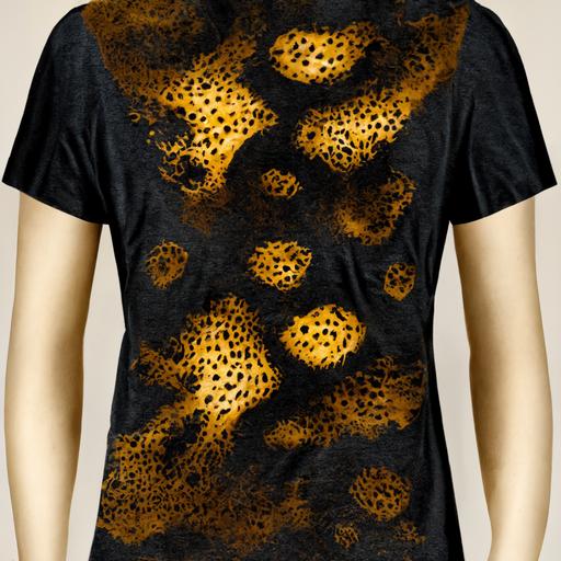 cheetah print t-shirt, fashion, modern design