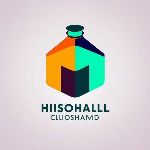 household chemicals logo style minimalism