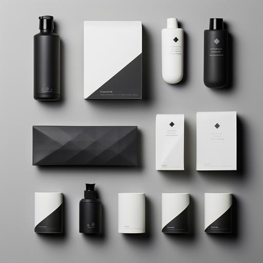 clean, modern, product packaging, black and white, minimal, japanese outdoor brand