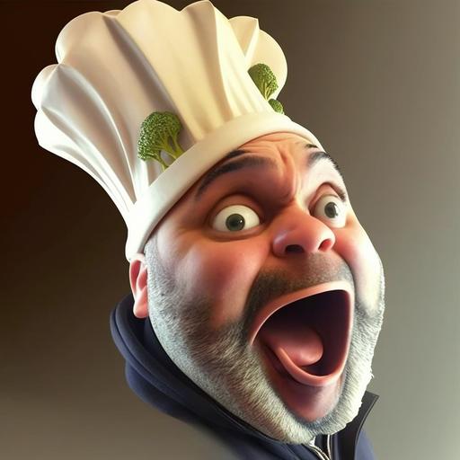 , #cooking, #cartoon, #funny, #chef, #chef's hat, #chef's cap --q 2 --s 750