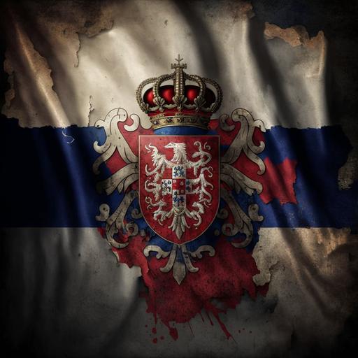 cool serbian flag