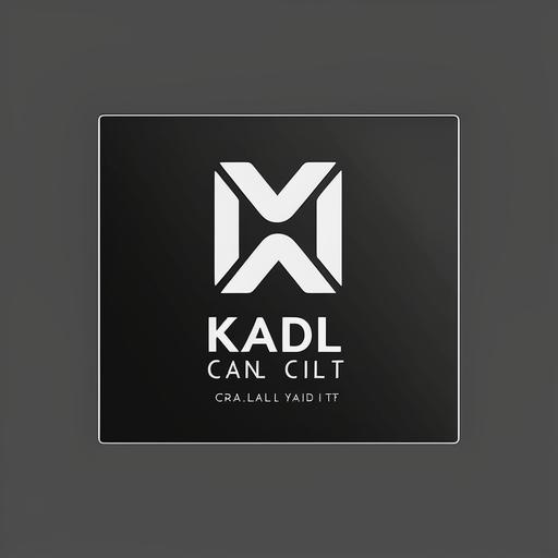 create a logo of KADI GROUP C.A minimalist, shop concept, shopping mall, flat logo --v 4