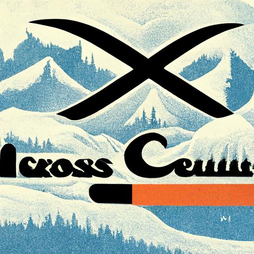 cross country skiing logo