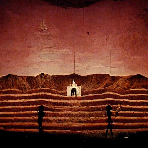 cumbia vibora desierto, grainy Jodorowsky film scenography