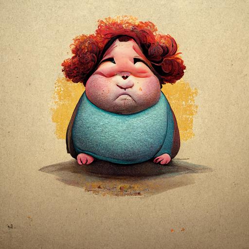 cute fat boy cartoon character missy primary stage