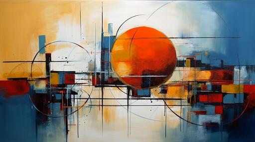 the best 25 abstract paintings ideas on pinterest abstract painting, figurative art, abstract painting, abstract art, in the style of captivating harbor views, industrial futurism, yellow and red, panoramic scale, dark white and sky-blue, spherical sculptures, kinetic mixed-media --ar 16:9 --s 50 --v 5.2