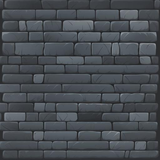 dark grey rectangle castle wall of bricks in good conditions stylized texture, flat design game--no lighting