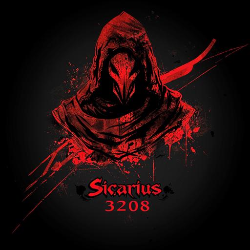 dark hooded assassin logo 