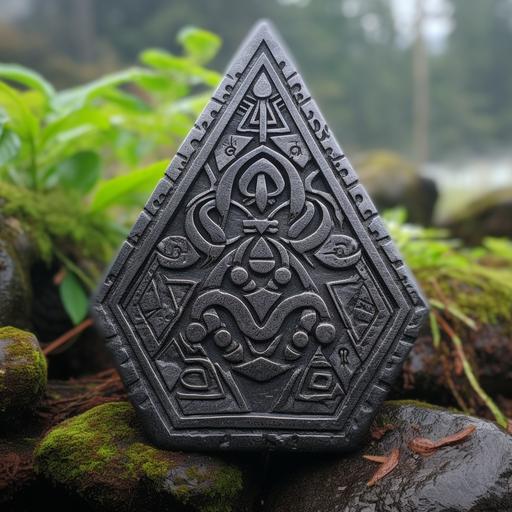 basalt symbol for stability and courage, crafted finely detailed hand tooled exquisite igneous basalt stability courage ornate