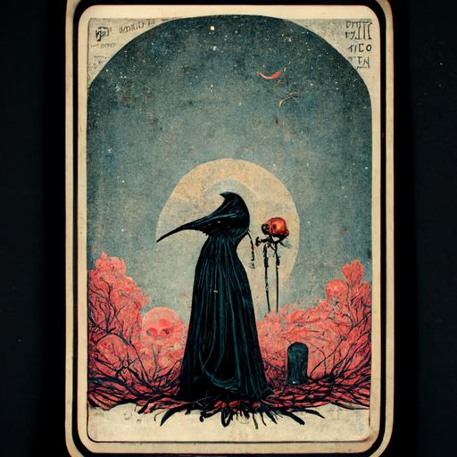 death popsickle tarot card -- ar 4:5