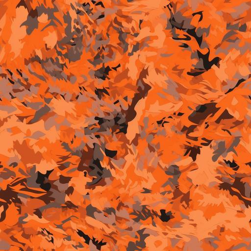 digital hunting orange Camouflage, --tile --v 5.0