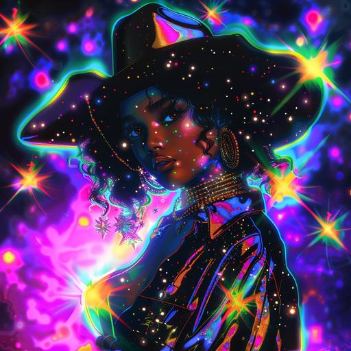 disco cow girl asthetic background no people