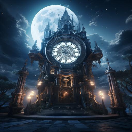 dreams in a magical world with a dear friend,The Timeless Clock Tower,At the center of Dreamland, they found a clock tower that could freeze time for the most magical moments.., realistic, cinematic, 8k, movie, very detailed