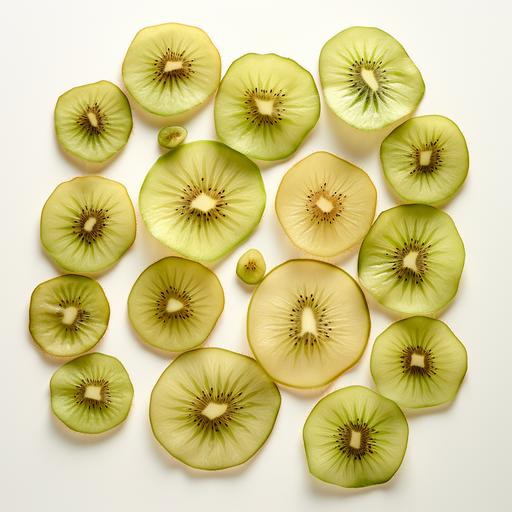 dried kiwi slices illustradted form