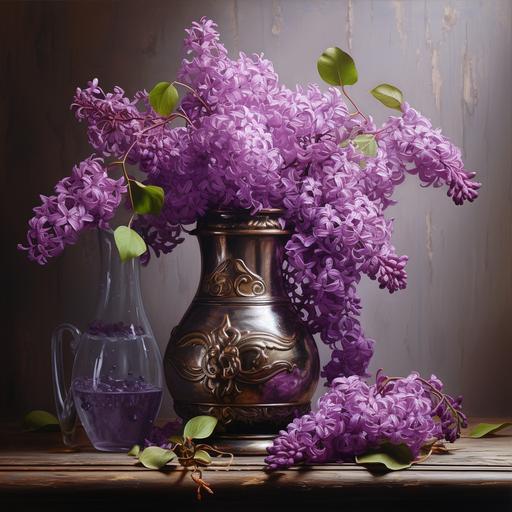 enfleurage lilac, vintage, 2000x2000 pixels