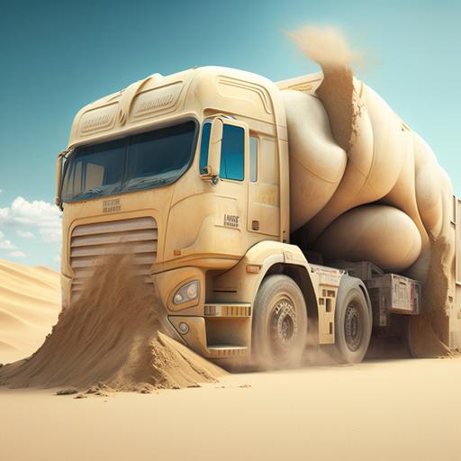 engineering,sand,truck,publicity cover