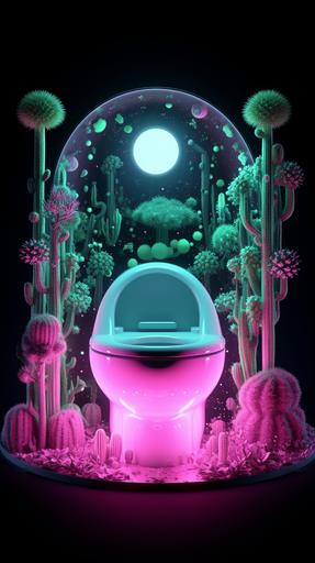 escaped fluorescent zoo animals from mars. 1969 topiary toilet. french emojis, in the style of futuristic glamour, rendered in cinema4d, rococo-inspired art, detailed character illustrations, unreal engine 5, aerial photography, bold and busy, stock videos & royaltyfree footage, in the style of light gold and light amber, bokeh panorama, gloomcore, photo taken with fujifilm superia, everyday life depiction, fawncore --ar 9:16