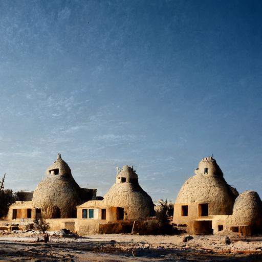 Siwa Oasis, Desert,Egypt,architectural,hotel,pigeon houses