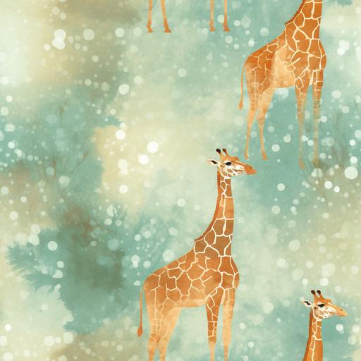 faded, distressed giraffe spots print pattern --tile