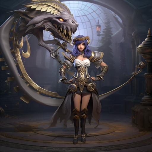 fantasy, scylla and charybdis, steampunk fashion, clocks, leather, black and white fashion, gears, pipes, steampunk circus fashion, full body pose, dark color, leather fashion, unreal engine, high detail --v 5.2