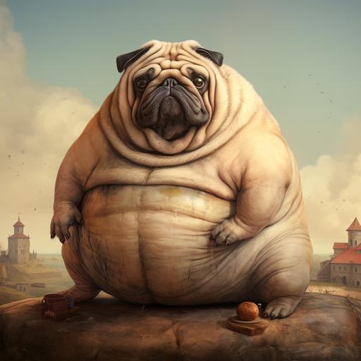 fat pug
