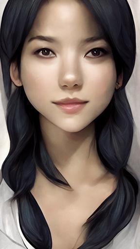 female, jang wonyoung, korean idol, 3d cartoon character, hyper realistic style, full-body, a beautiful asian girl, realistic beautiful human anatomy, realistic beautiful skin, realistic beautiful human asian face, realistic beautiful human black eye, photorealistic, v-ray lighting, hyper realistic, extremely detailed and intricate, center compostition, elegant, ultra detailed, vfx, unreal engine 5, octane render, extremely contrast, extremely sharp lines, 8k, peach color makeup, pink tone, --uplight --ar 9:16
