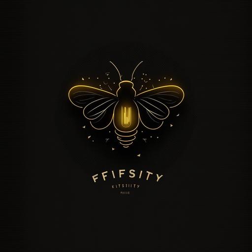 firefly, minimal logo, vectorart, classy