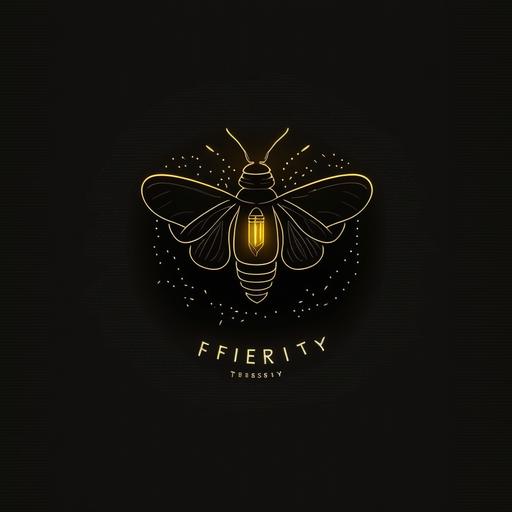 firefly, minimal logo, vectorart, classy
