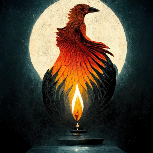fiying in the dark, the Phoenix will shine