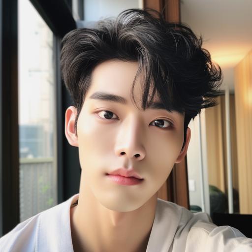 foto de perfil de instagram para un idol coreano hombre
