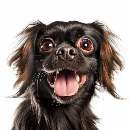 funny dog face PNG