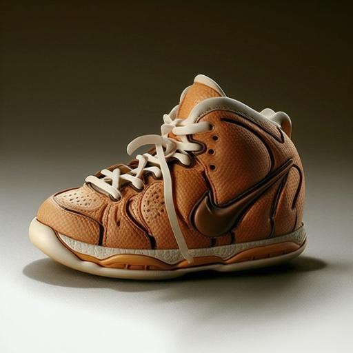 funny looking baby basketball shoes --v 4 --stylize 200