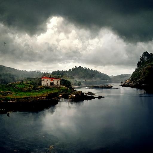 galicia, verin, spain, photo realistic