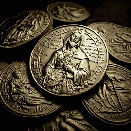 gold coins, MIRACULOUS PRAYER TO SAN JUDAS TADEO FOR URGENT AND DESPERATE NEEDS, ar__16:9