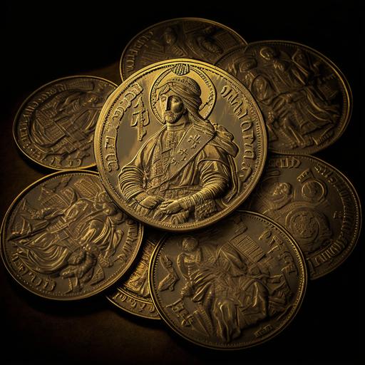 gold coins, MIRACULOUS PRAYER TO SAN JUDAS TADEO FOR URGENT AND DESPERATE NEEDS, ar__16:9