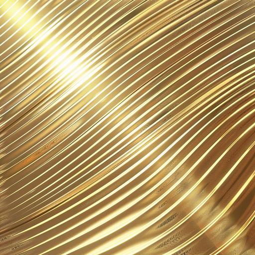 gold rays on transparent background. Rays are fine lines and wavy