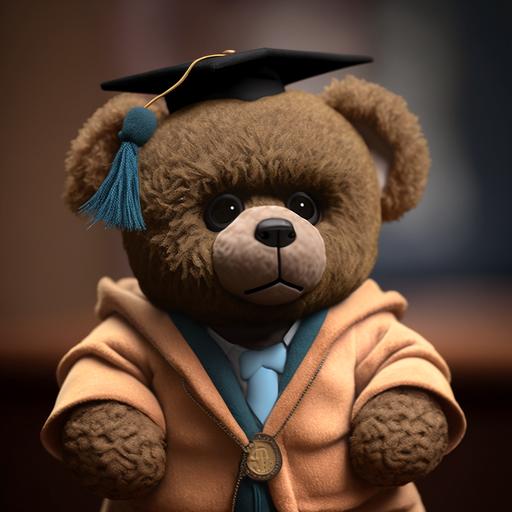 graduation teddy bear kanye