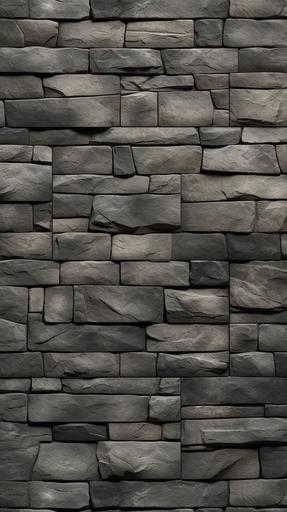 gray stone brick wall. realistic --ar 9:16