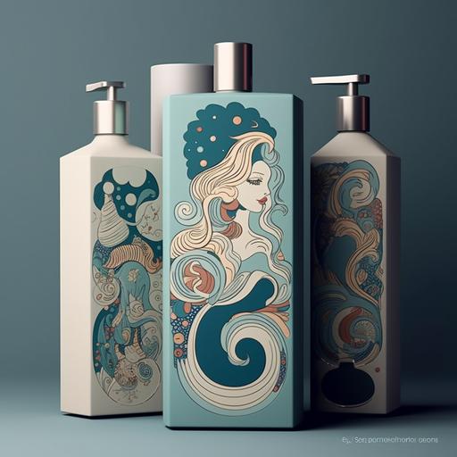 hair product packaging::3 Illustration, Puffy Paint, Font, 3-Dimensional, shampoo, white pump bottle