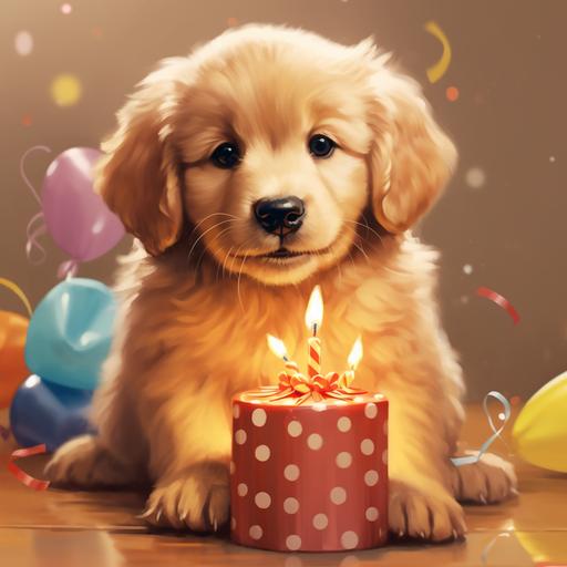 happy birthday, cute puppy, cute , v5