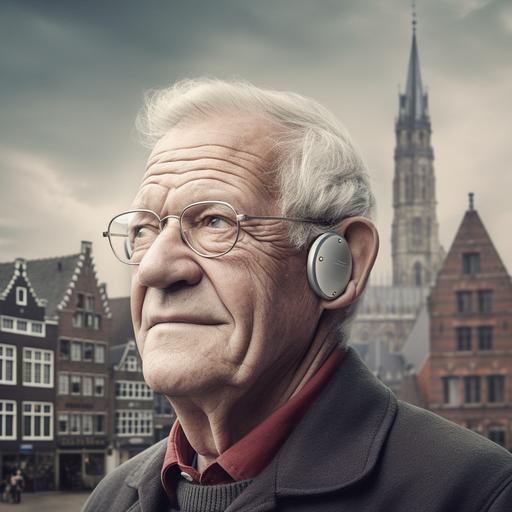 hearing aid campaign promoting hearing aids Netherlands