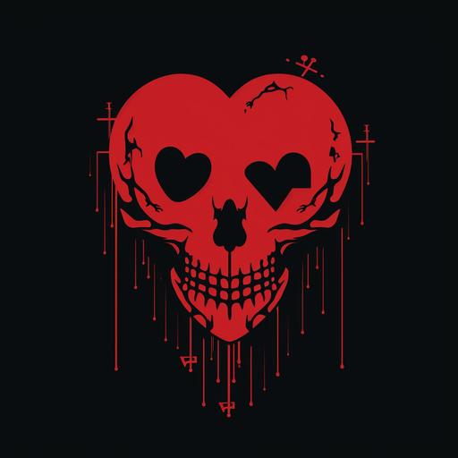 http:// love death and robots logo png in red color
