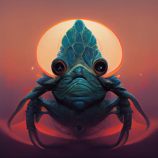 hyper galactic Jedi mind flip on a crab carapace --upbeta