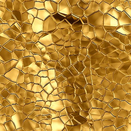 hyper realistic gold texture, --tile
