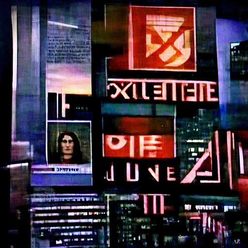 hyper-serif miniscule unical vercingetorix neo-hispano-celto-runic title text for the New York nightly news broadcast, AD 1438 television broadcast screen capture, highly realistic ultradetailed hyperempathetic neosolemn brawlpunk anchor woman 8k3d f/7.9 ISO 400 film television camera footage in the hail and brimstone and loadstone rain with infographic overlays and hyper-serif font --hd --c 0 --seed 1026